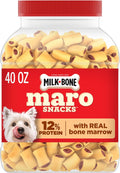 Marosnacks Small Dog Treats with Real Bone Marrow, 40 Oz. Canister