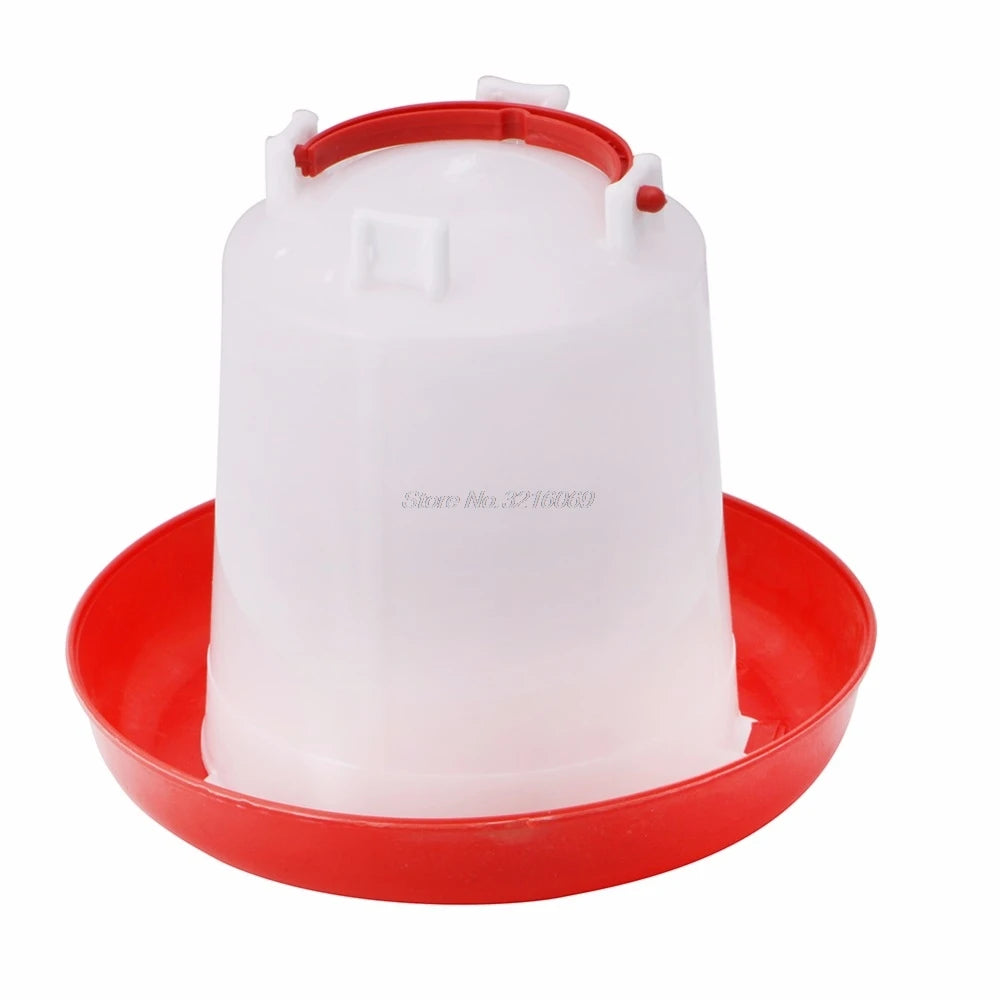 1PCS Chicken Drinker Feeder Poultry Chick Hen Quail Bantam Food Water Whosale&Dropship