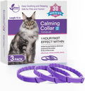 New Release 3/4 Pc Dog Calming Collar Cat Relieve Anxiety Protection Retractable Collars for Puppy Kitten Large Dogs Accessories