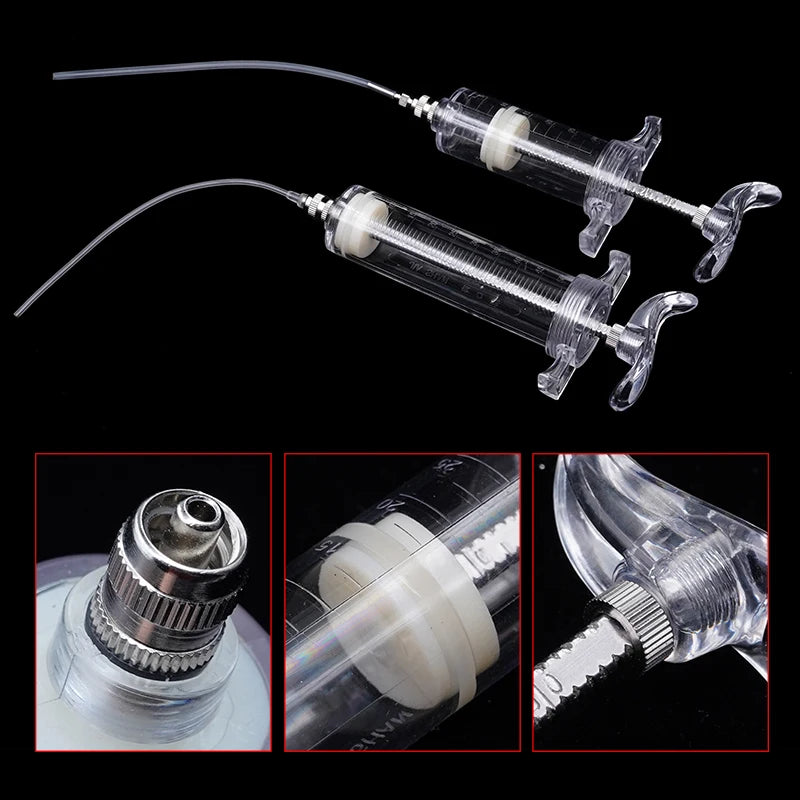 10/20/30/50Ml Baby Bird Feeder Parrot Feeding Syringe Adjustable Hand-Raised Breastfeeder Bird Supplies Pet Syringe Raise Tools