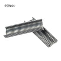 Hog Ring Plier Tool/ 600Pcs M Clips Staples Chicken Mesh Cage Wire Fencing Caged Clamp Poultry Supplies Mesh Clip Shading