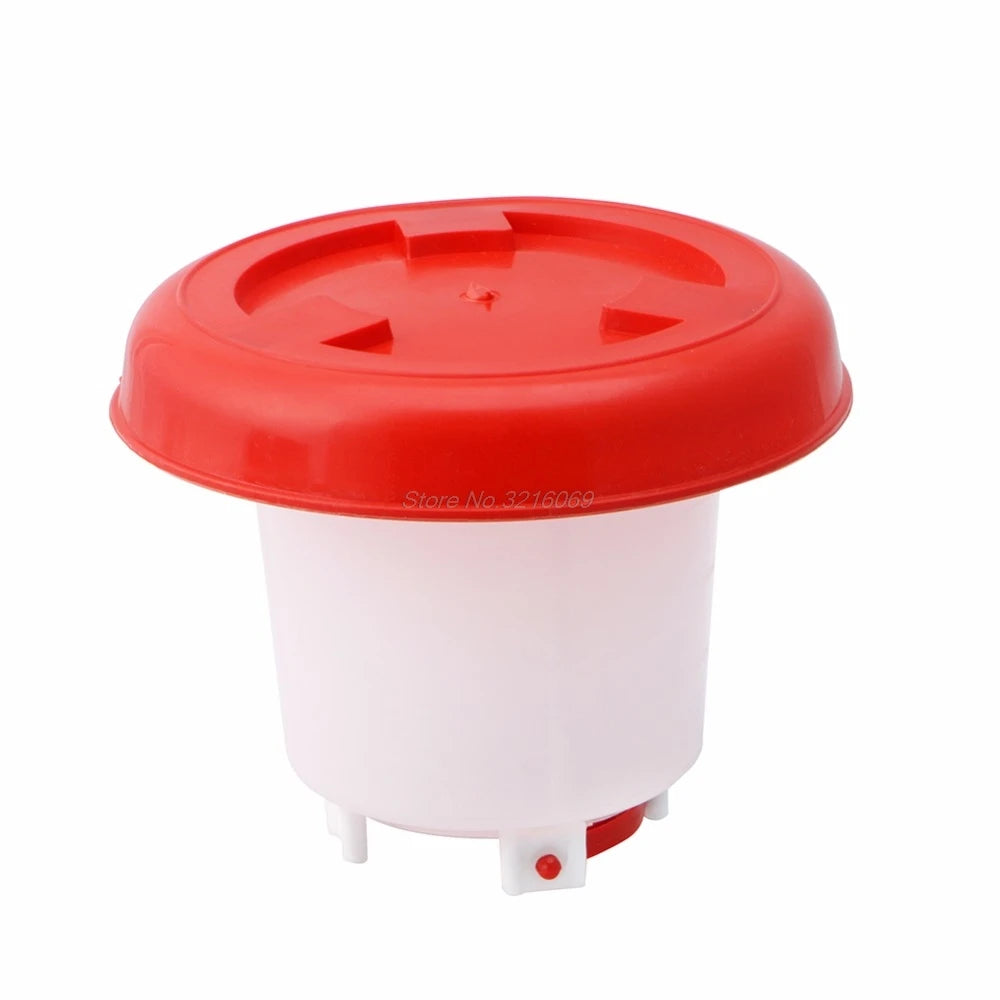 1PCS Chicken Drinker Feeder Poultry Chick Hen Quail Bantam Food Water Whosale&Dropship